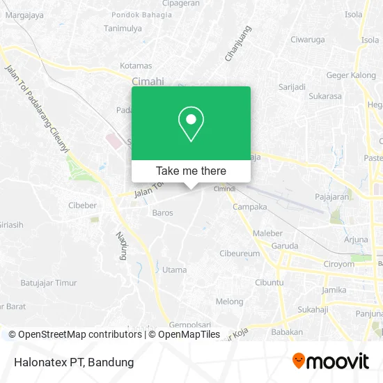 Halonatex PT map