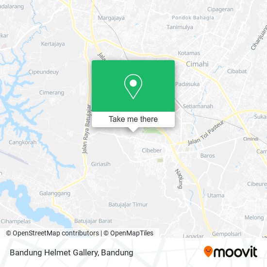 Bandung Helmet Gallery map