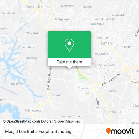 Masjid Ldii Baitul Fuqoha map