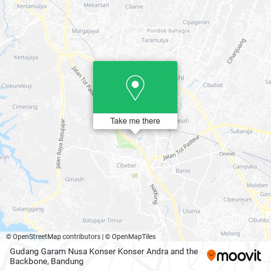 Gudang Garam Nusa Konser Konser Andra and the Backbone map