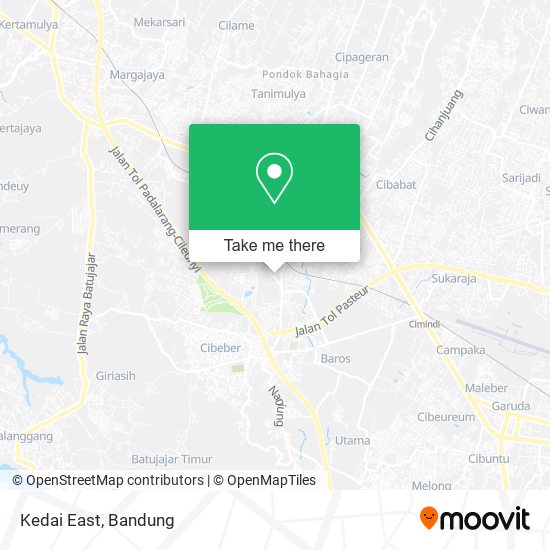 Kedai East map