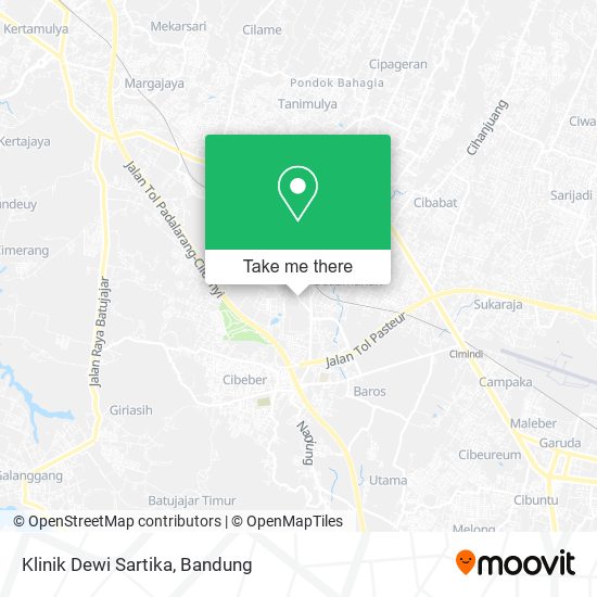 Klinik Dewi Sartika map