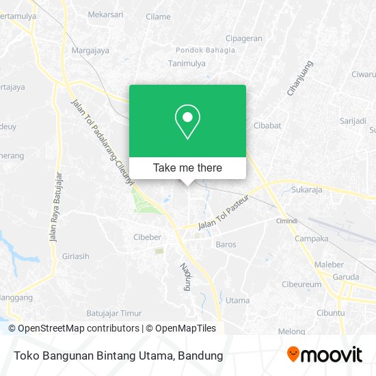 Toko Bangunan Bintang Utama map