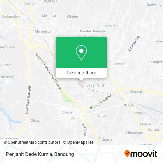 Penjahit Dede Kurnia map