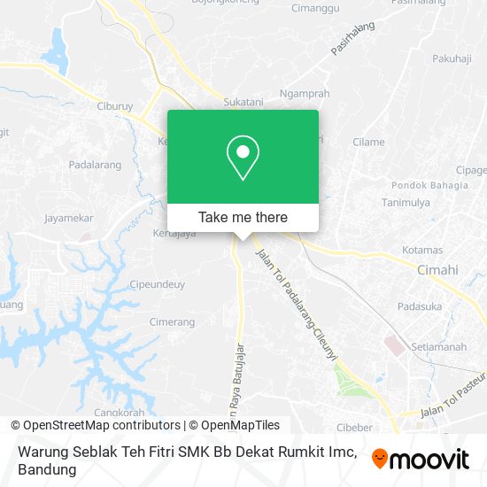 Warung Seblak Teh Fitri SMK Bb Dekat Rumkit Imc map