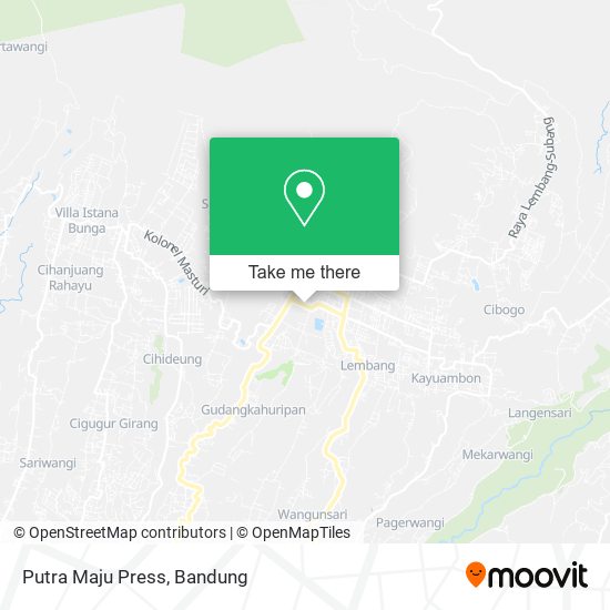 Putra Maju Press map