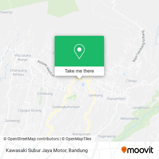 Kawasaki Subur Jaya Motor map