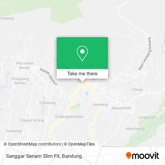 Sanggar Senam Slim Fit map