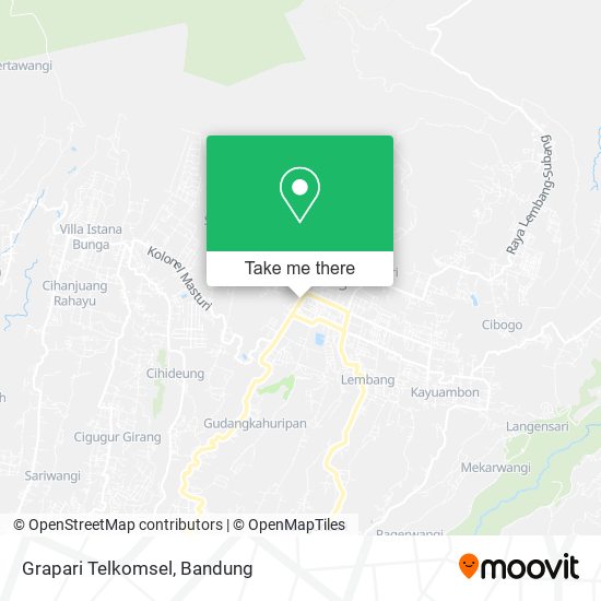 Grapari Telkomsel map