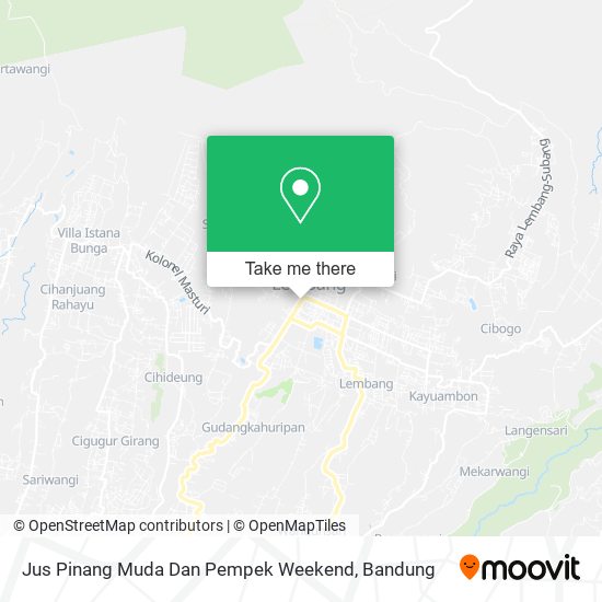 Jus Pinang Muda Dan Pempek Weekend map