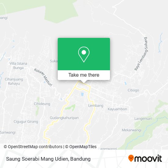 Saung Soerabi Mang Udien map