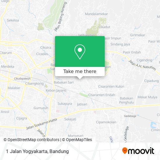 1 Jalan Yogyakarta map
