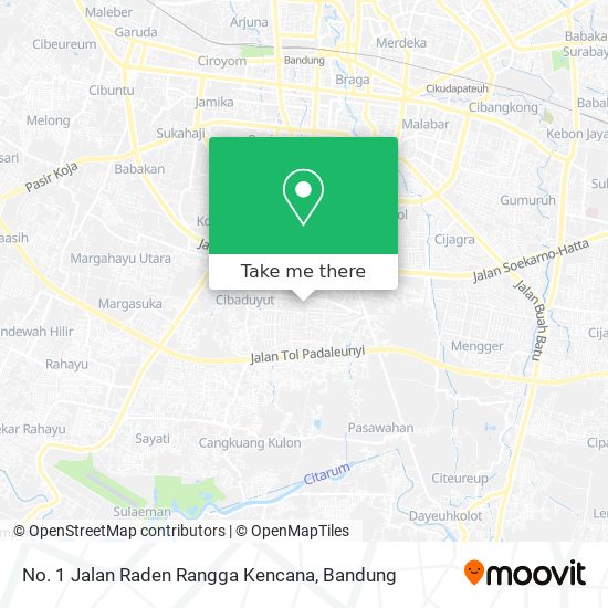 No. 1 Jalan Raden Rangga Kencana map