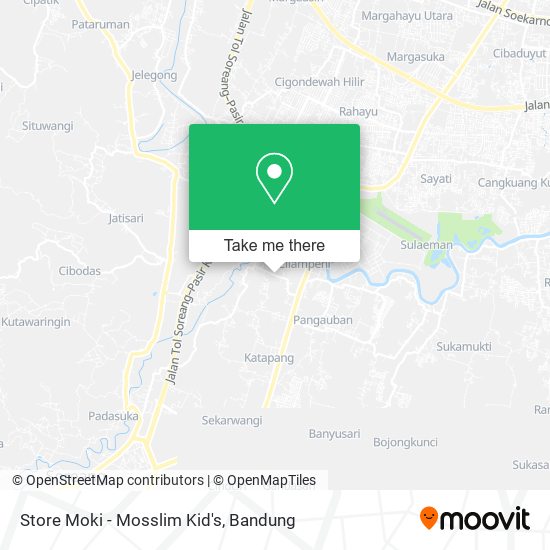 Store Moki - Mosslim Kid's map