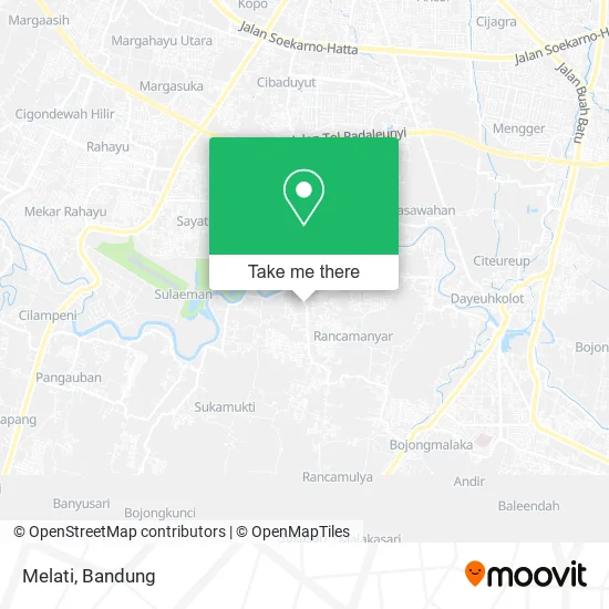 Melati map