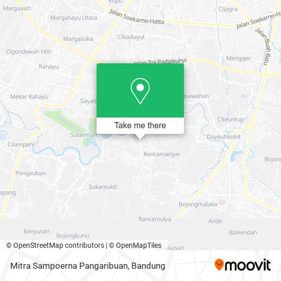 Mitra Sampoerna Pangaribuan map