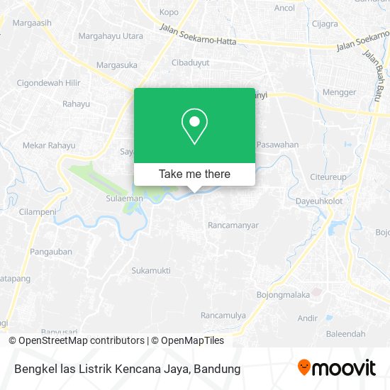 Bengkel las Listrik Kencana Jaya map