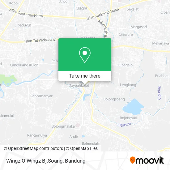 Wingz O Wingz Bj.Soang map