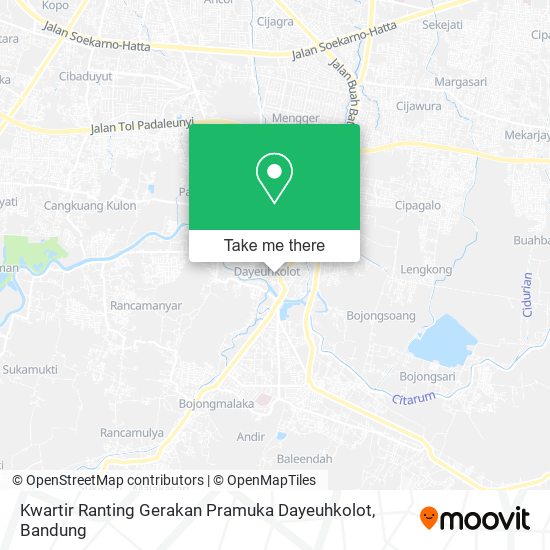 Kwartir Ranting Gerakan Pramuka Dayeuhkolot map