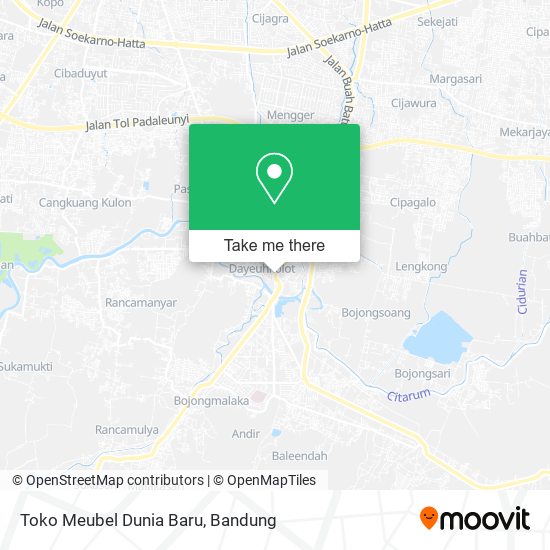 Toko Meubel Dunia Baru map