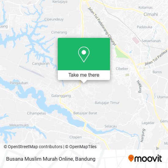 Busana Muslim Murah Online map