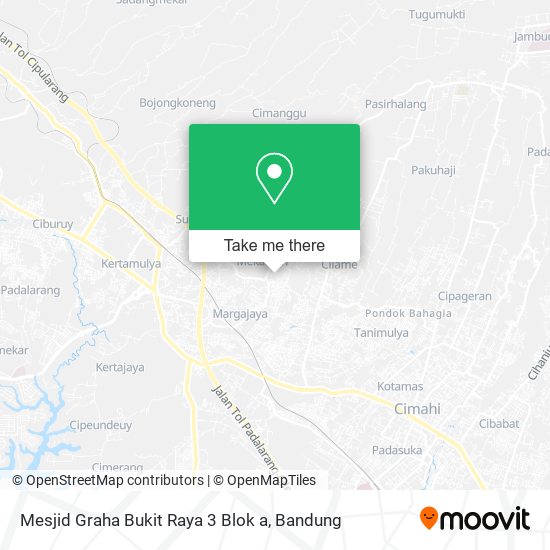 Mesjid Graha Bukit Raya 3 Blok a map