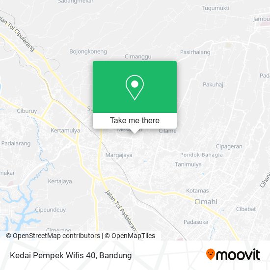 Kedai Pempek Wifis 40 map