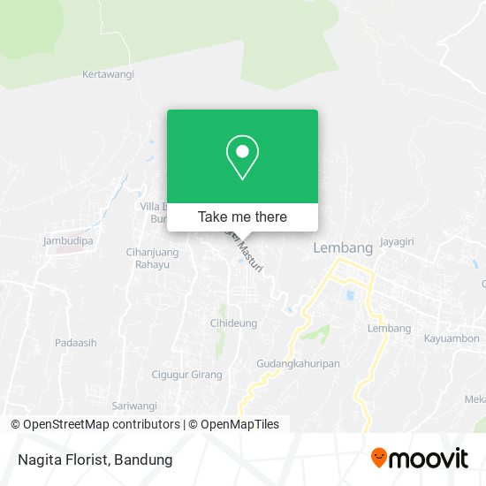Nagita Florist map