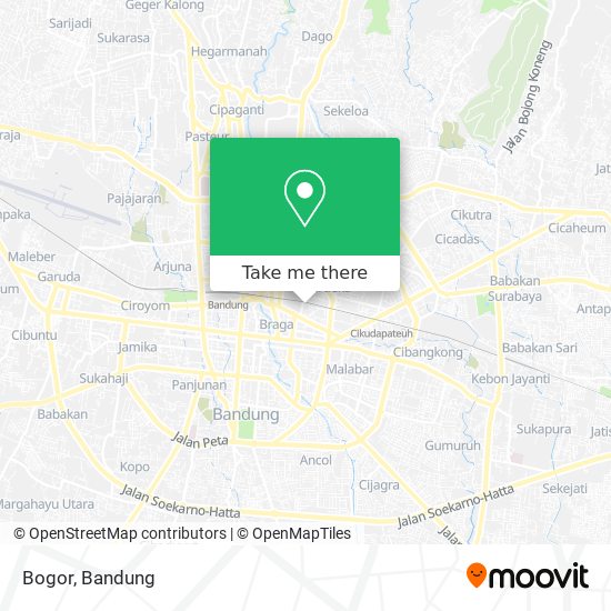 Bogor map