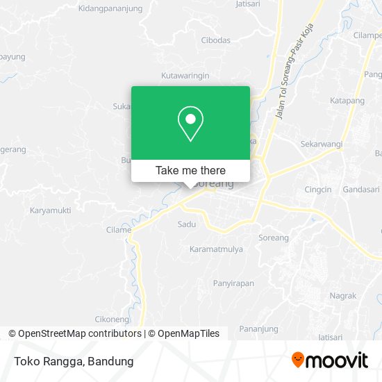 Toko Rangga map