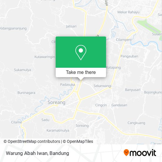 Warung Abah Iwan map