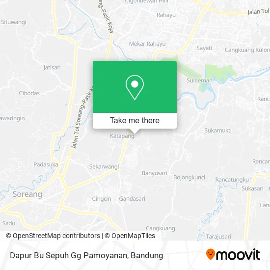 Dapur Bu Sepuh Gg Pamoyanan map
