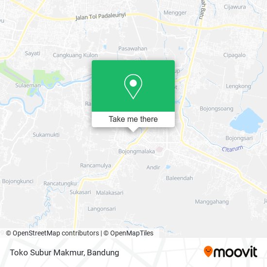 Toko Subur Makmur map