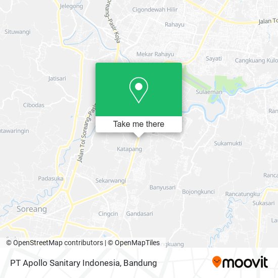 PT Apollo Sanitary Indonesia map