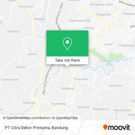 PT Citra Dekor Printama map