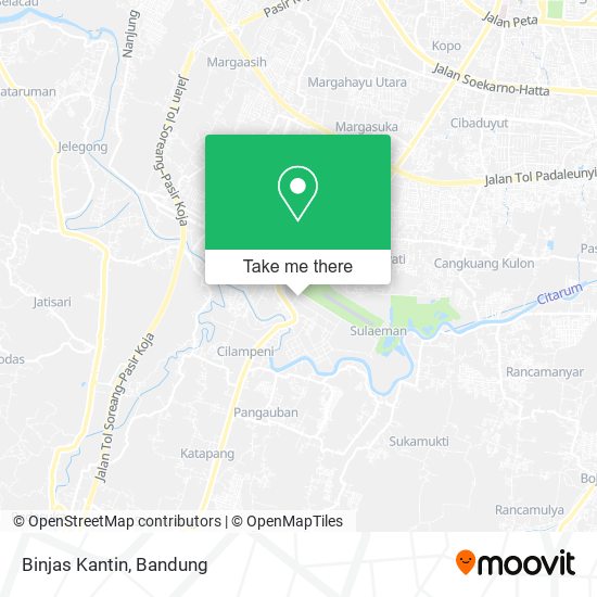 Binjas Kantin map