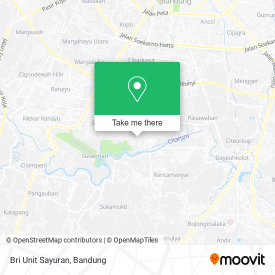 Bri Unit Sayuran map