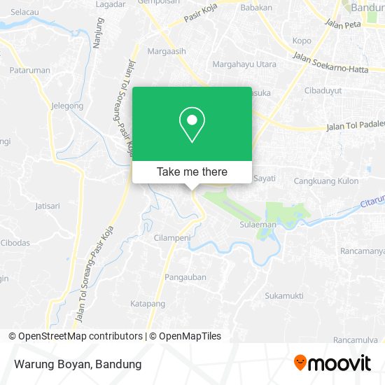 Warung Boyan map