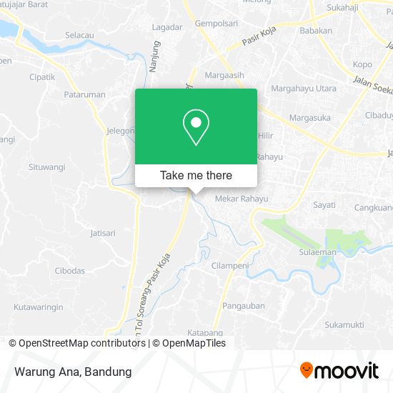 Warung Ana map