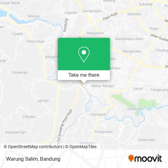 Warung Salim map