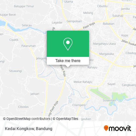 Kedai Kongkow map