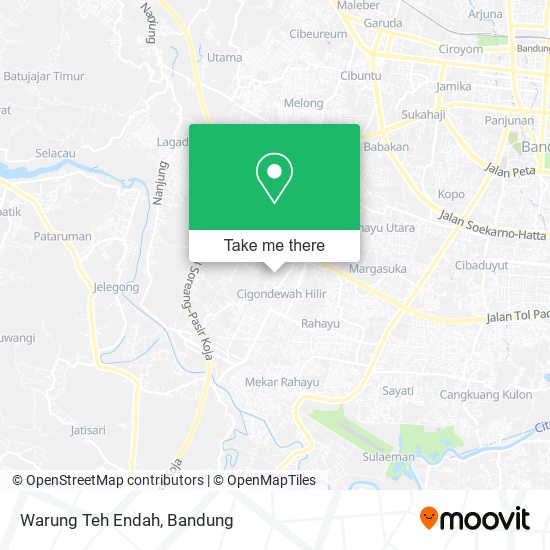 Warung Teh Endah map