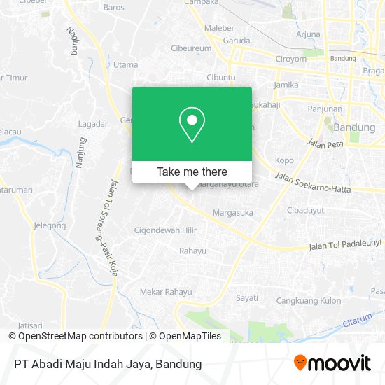 PT Abadi Maju Indah Jaya map