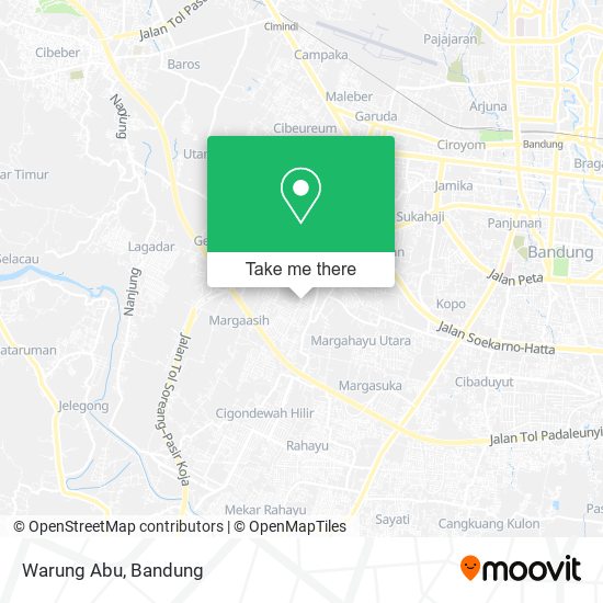 Warung Abu map