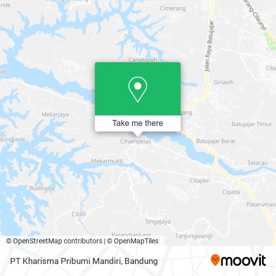 PT Kharisma Pribumi Mandiri map