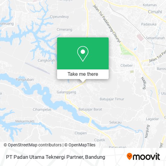 PT Padan Utama Teknergi Partner map