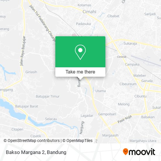 Bakso Margana 2 map