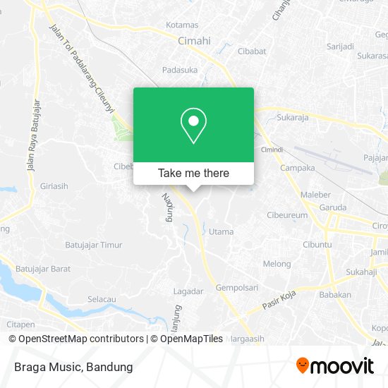 Braga Music map