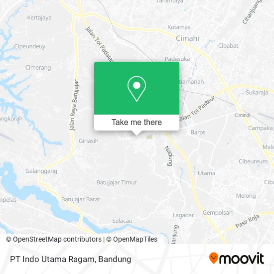PT Indo Utama Ragam map