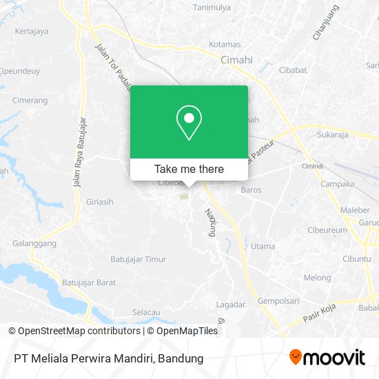 PT Meliala Perwira Mandiri map